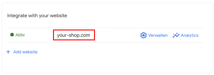 Shop Domain